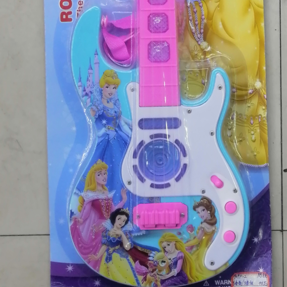 909P-2板装多音乐儿童多趣味可爱少女心吉他