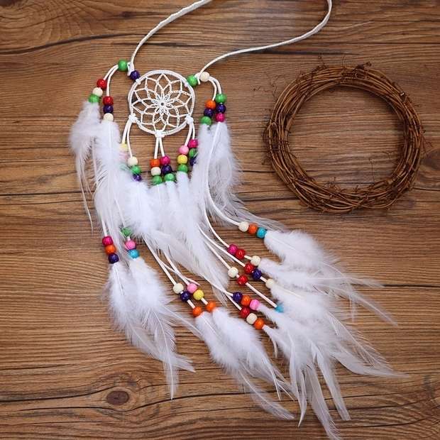 羽毛发带，头饰，复古民族风，波西米亚风，景区度假产品详情图2