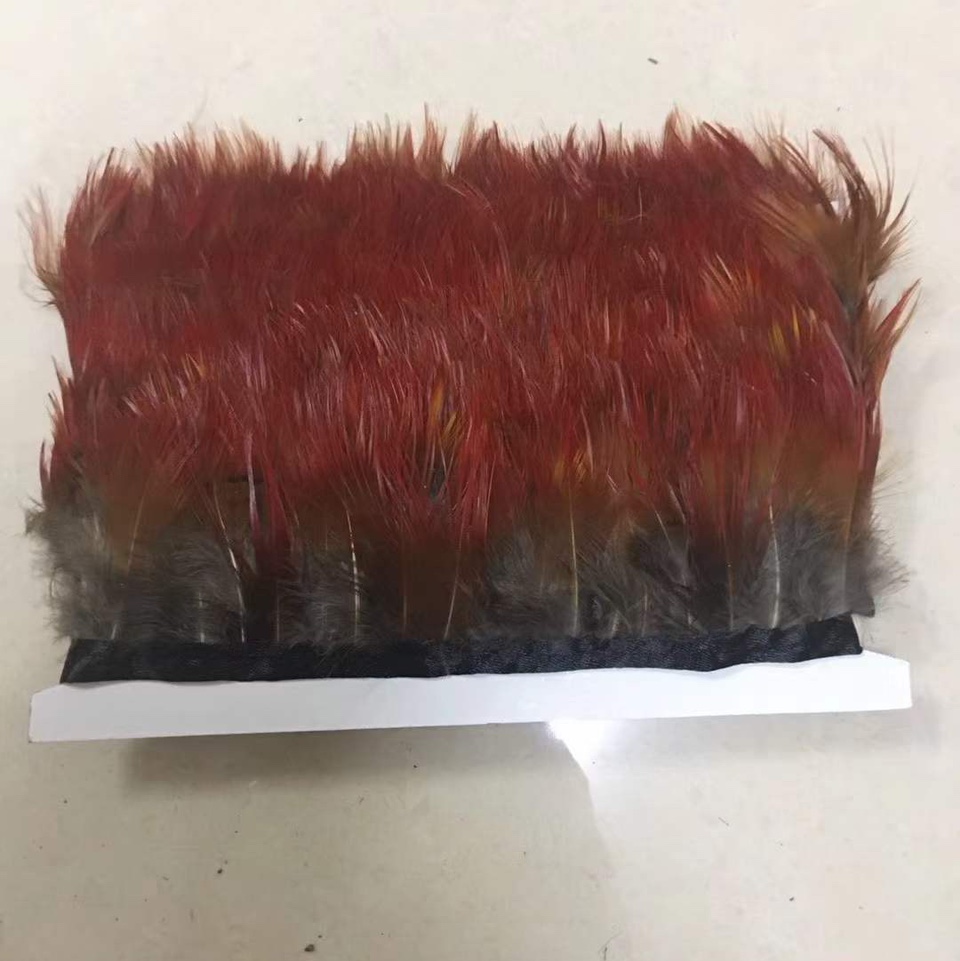 Red hair strip