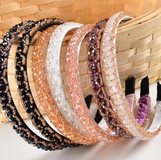 The same fashion casual crystal metal hair accessories head accessories No. 45 female