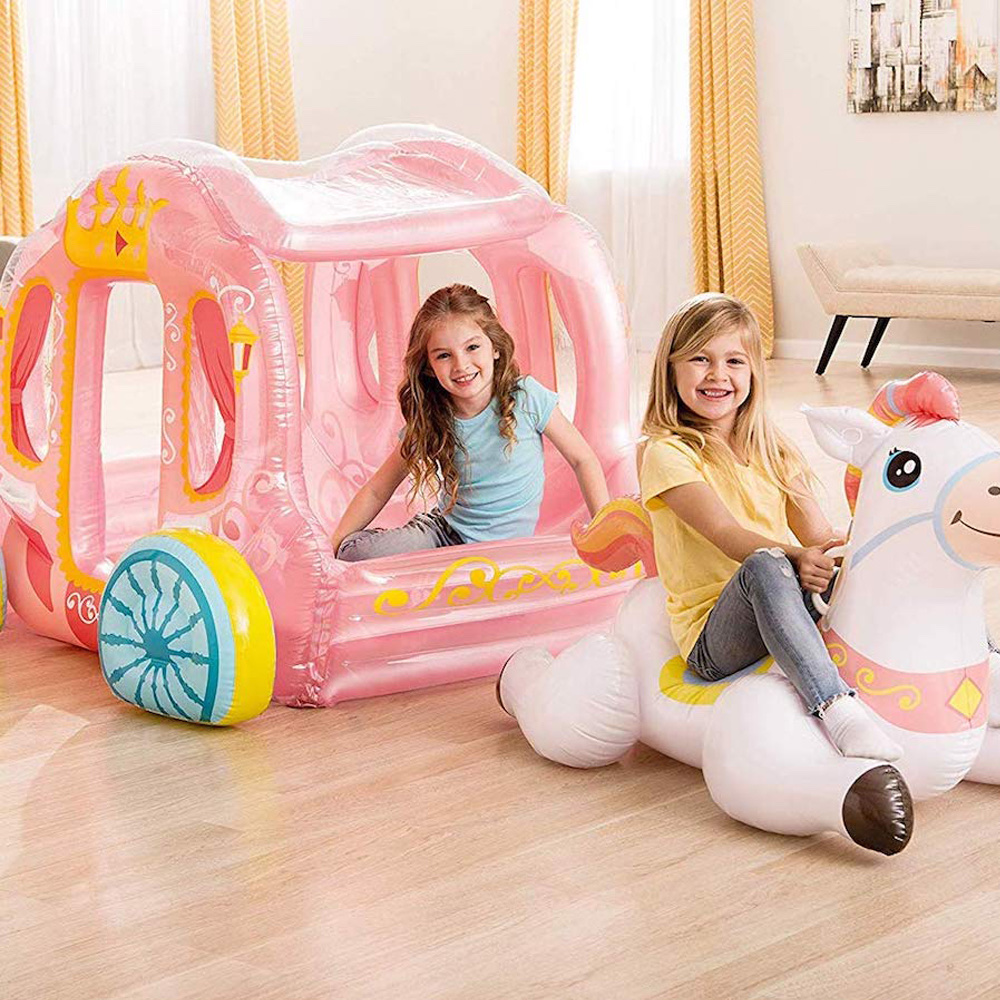 INTEX baby inflatable toys, Princess carriage toy house, water assistance detail image 5