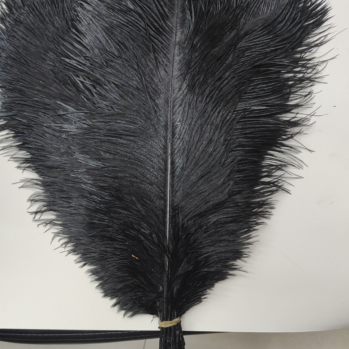 Ostrich feathers 50-55 cm black