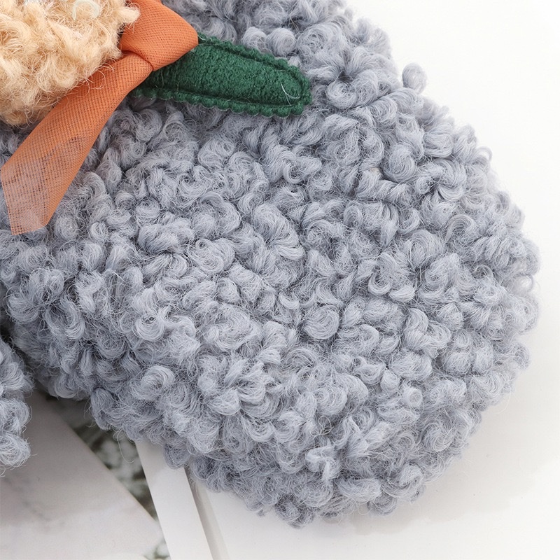 可爱保暖文创意定制手套 韩版新款女式加厚保暖卡通泰迪毛绒手套 详情图1