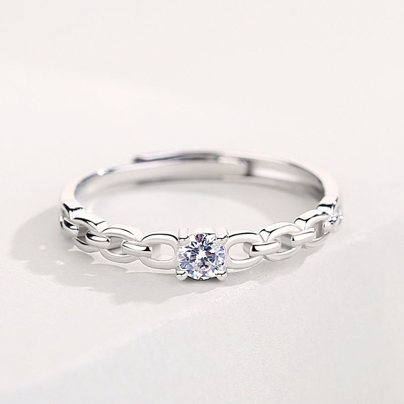Ring Women's knot deluxe diamond ring