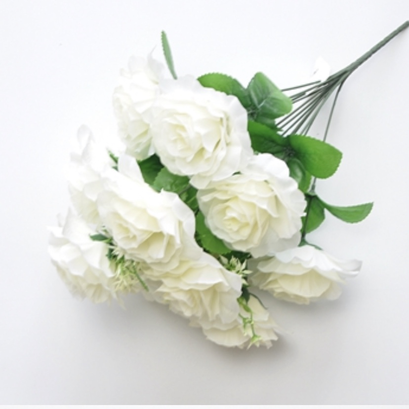 仿真花束塑料花室内装饰干花客厅摆设插花卉小把绢花雏菊舞蹈假花