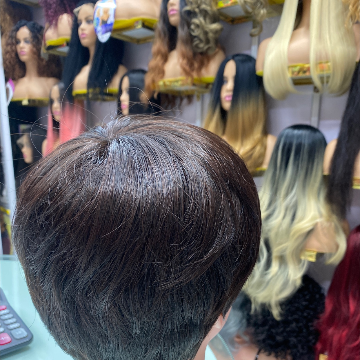 Short straight hair Application Scenario
