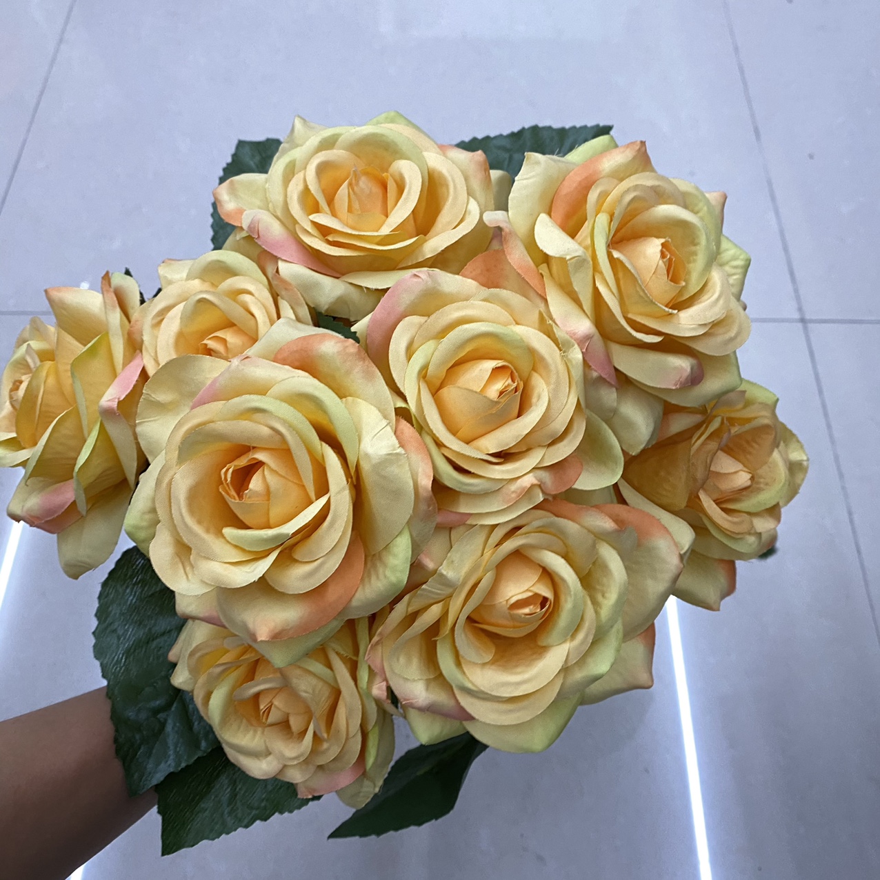 Bouquet of yellow roses