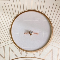 Electroplated rose gold preservation 4⃣️ Bali open zircon popular all-match ladies ring No. 24