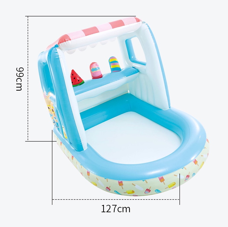 INTEX Popsicle Toy House Inflatable toys for children, water-assisted toys