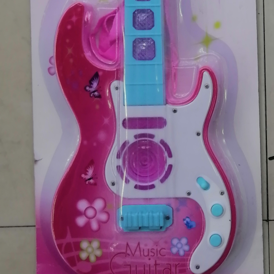 909B-2板装多音乐儿童多趣味可爱少女心吉他