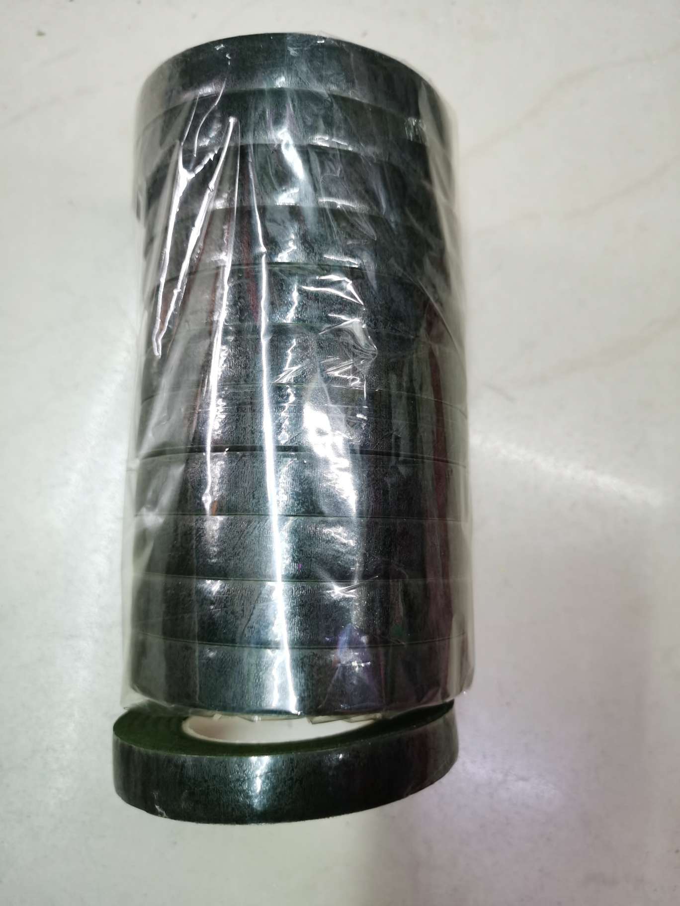 The tape is dark green Specification image