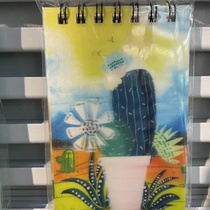 Cactus 3d coil book