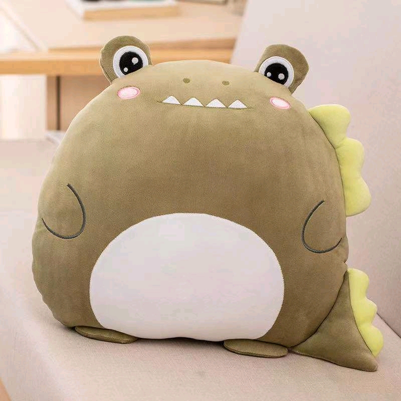 2021 New cartoon animal flower throw pillow Throw pillow blanket multifunctional throw pillow 5