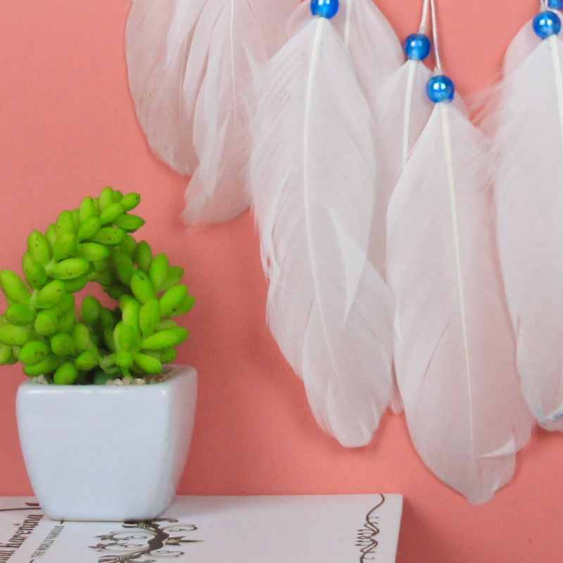 Factory direct sales of moon dreamcatcher nets, wind chimes, bedroom bedside ornaments, handcrafted creative Valentine's Day gifts Item Picture