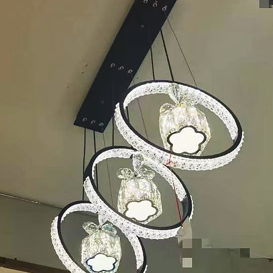 Nueva luz acrílica para restaurante