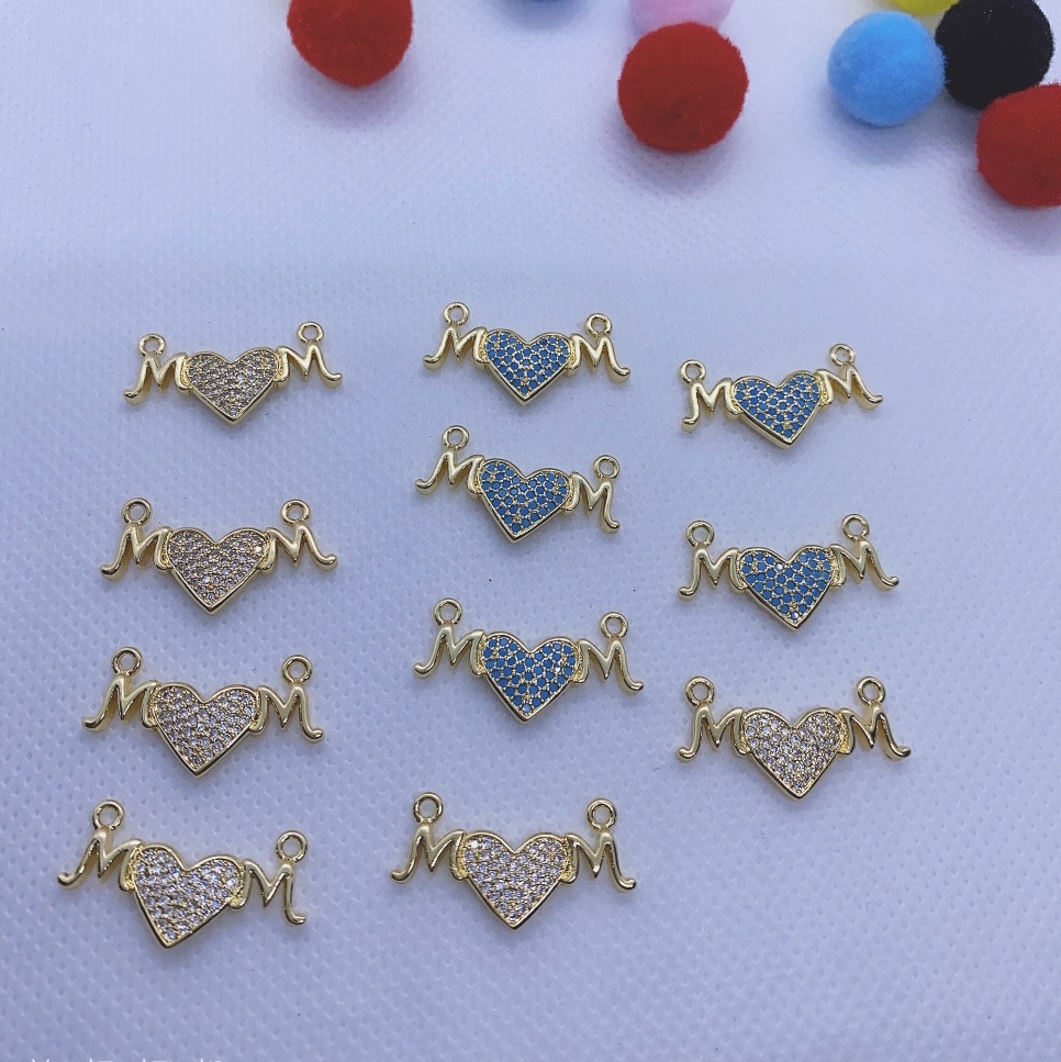 Double-ring heart pendant