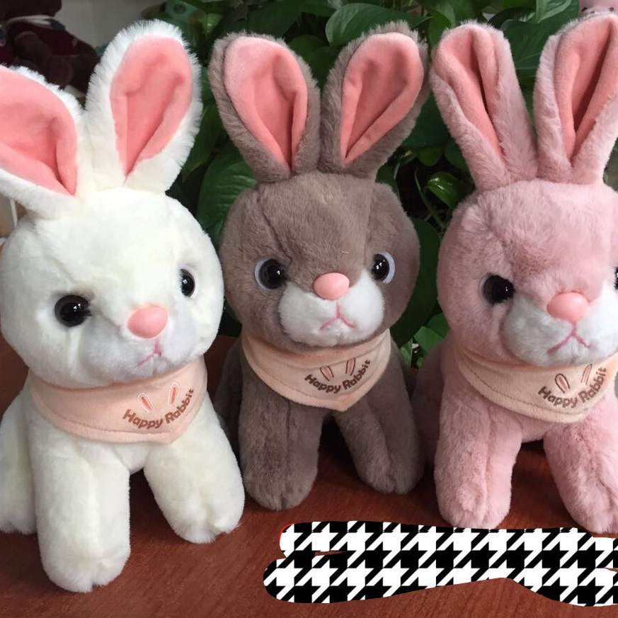 Direct sales of plush toys, small animals, dolls, cartoon dolls, scarves, rabbits, dreamy plush toys, booth 0777
