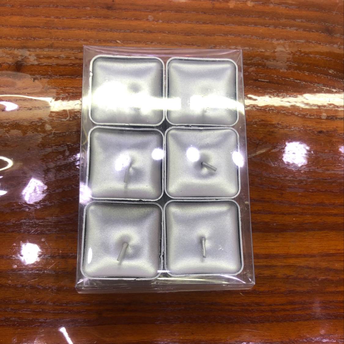 方形金属漆蜡烛