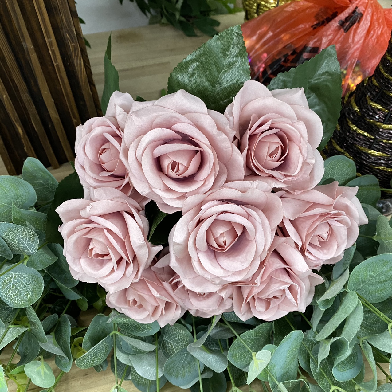Rose bouquet Light pink thumbnail