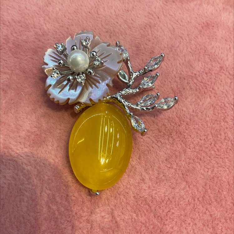 Flower shell brooch Corsage women accessories Luxury atmosphere fashion everything 20