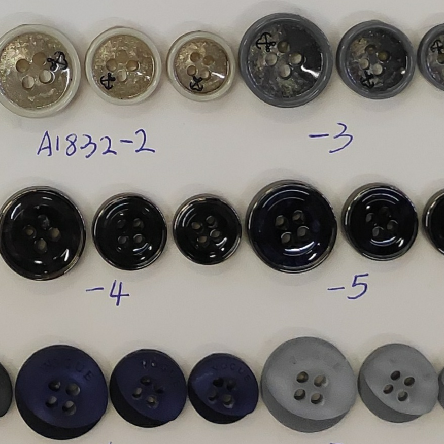 Resin High-Grade Button Suit Buckle