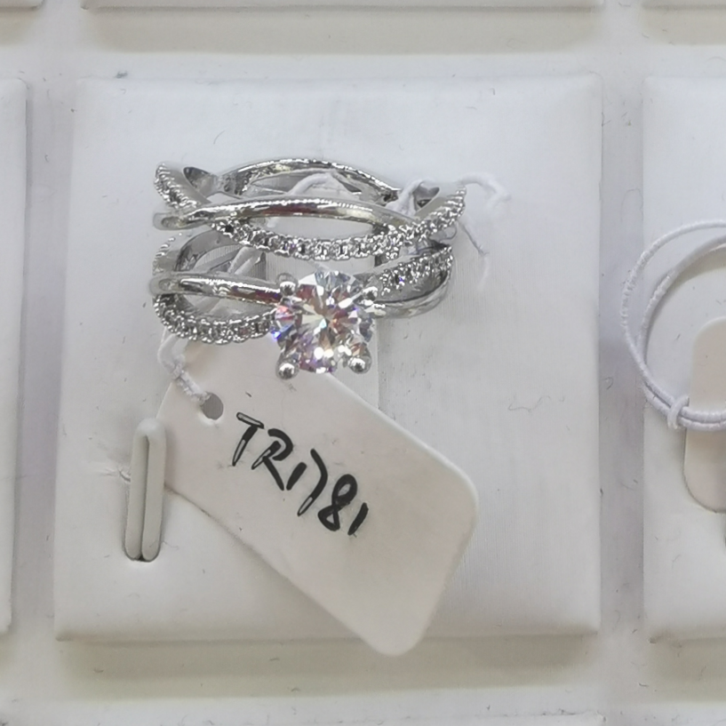 Silver ring combination