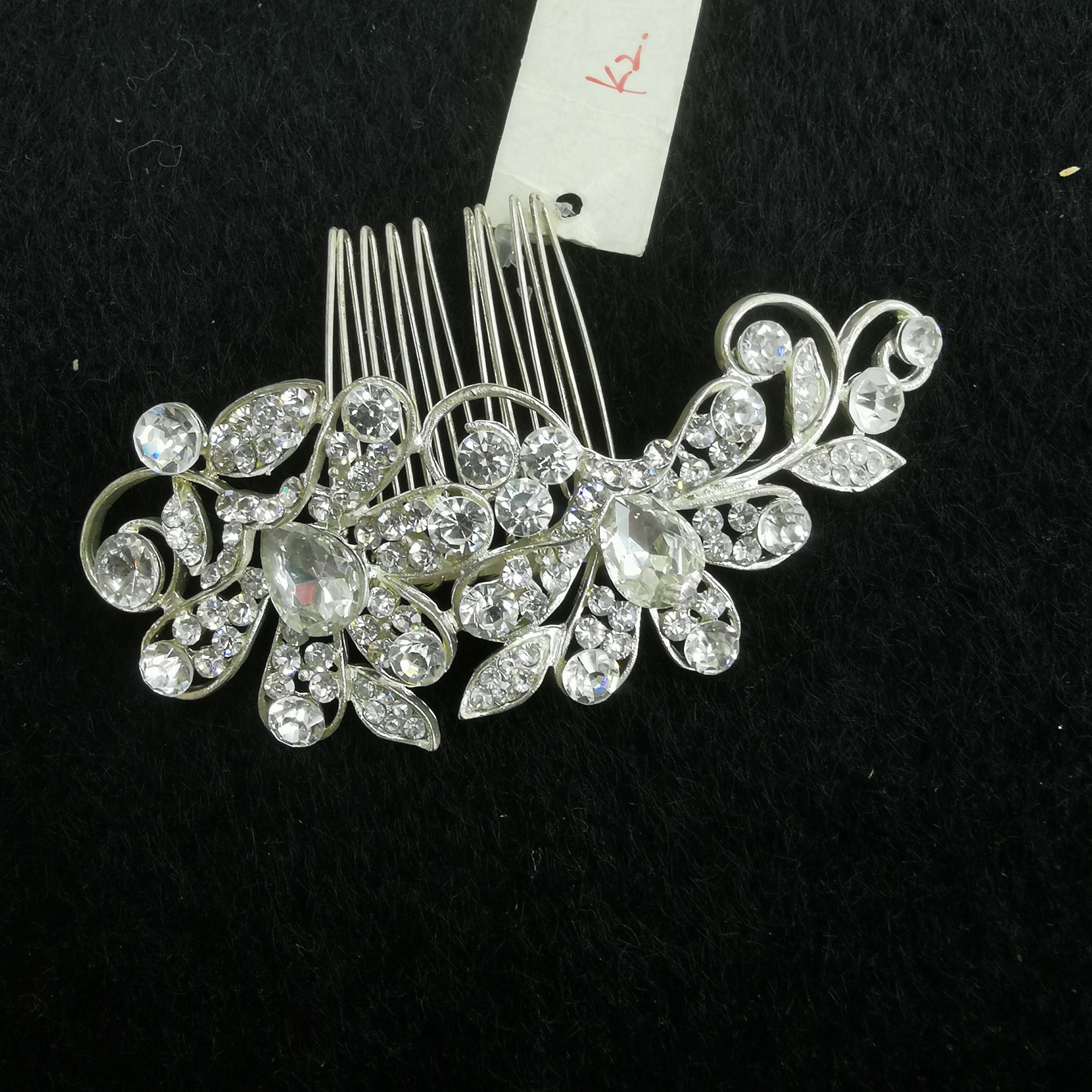 Elegant bridal hair accessories Luxury comb dinner dress accessories Styling headwear