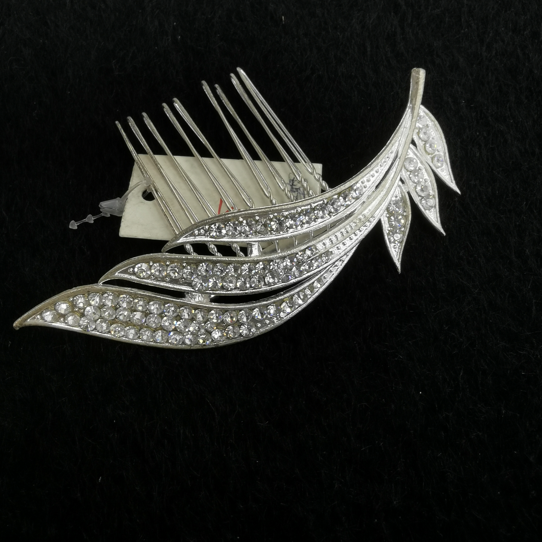 Japan and South Korea elegant disc hairpin headpiece drill insert comb bridesmaid hairpin U-shaped disc hairpin