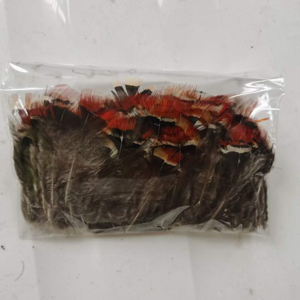Red crew hair