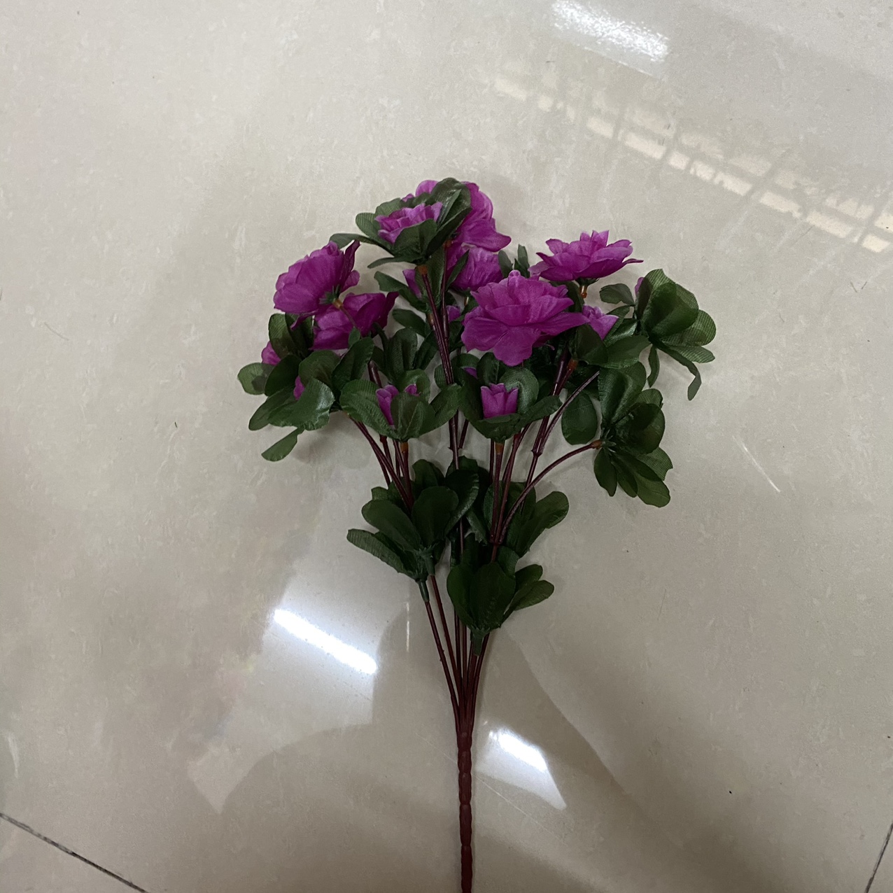 Purple mixed flower bouquet