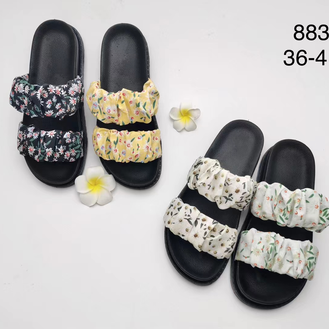 086 New floral sandals for ladies