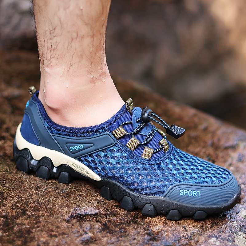 2021夏季新款男士凉鞋涉水鞋大码网鞋户外休闲网面透气沙滩鞋男鞋 1详情图3