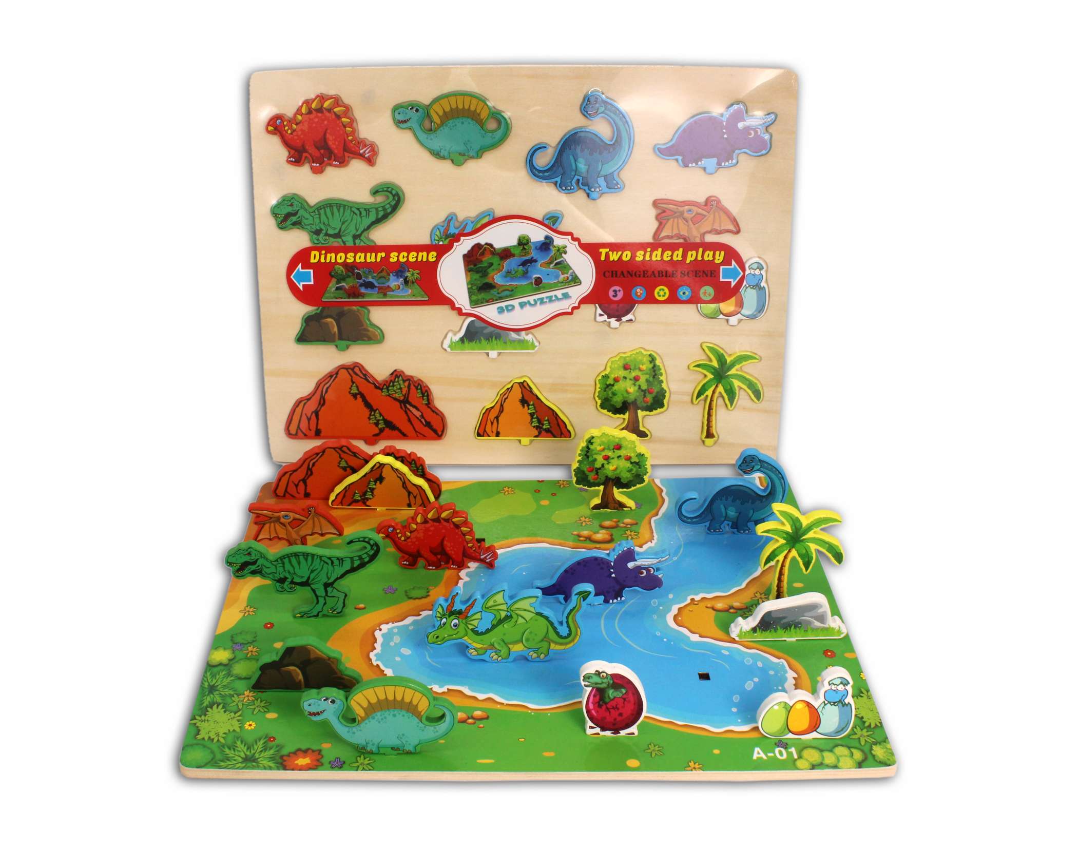 3D scene puzzle details Picture