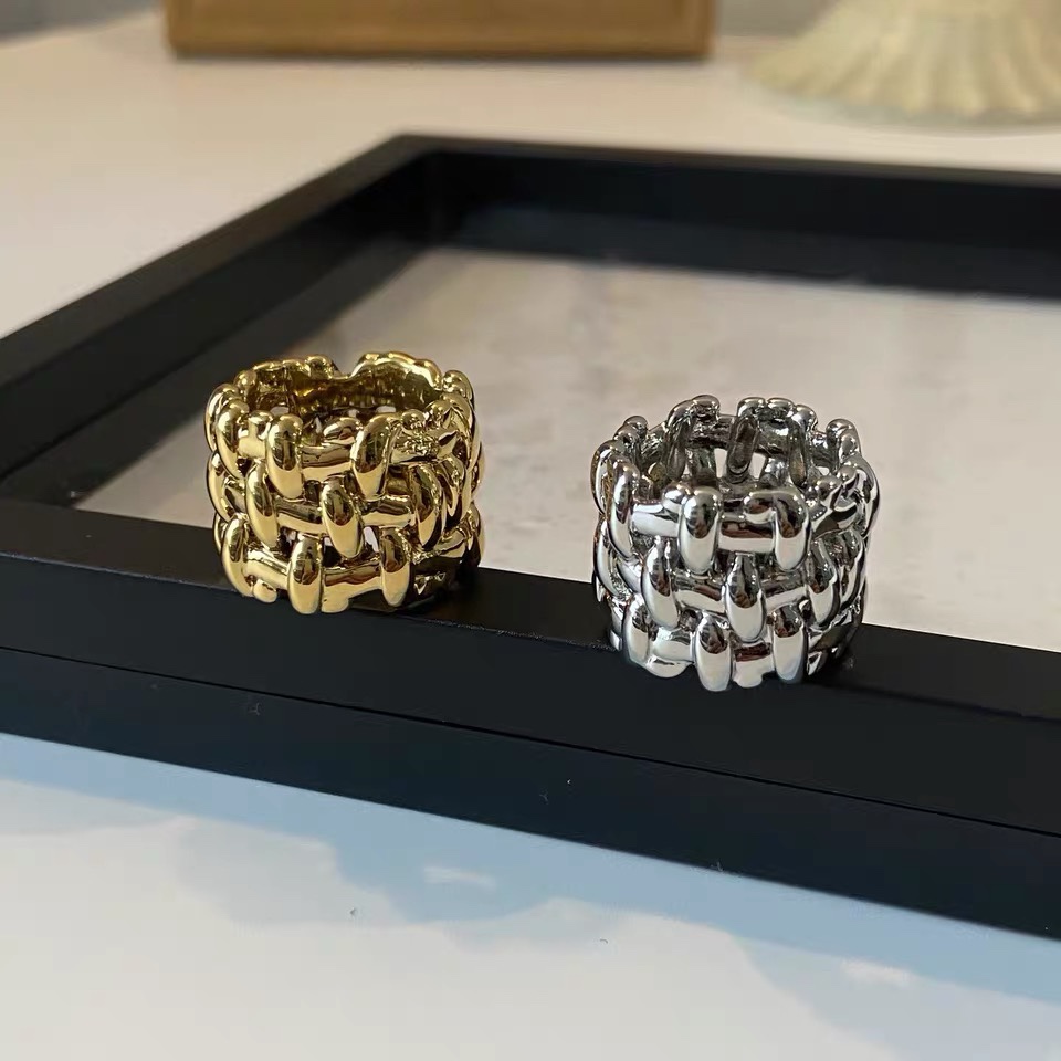 596 new recommended light retro style Korean jewelry niche design sense fashion personality simple senior sense ins trend high quality ring ladies ring wholesale simple with small fresh hot style high quality thumbnail