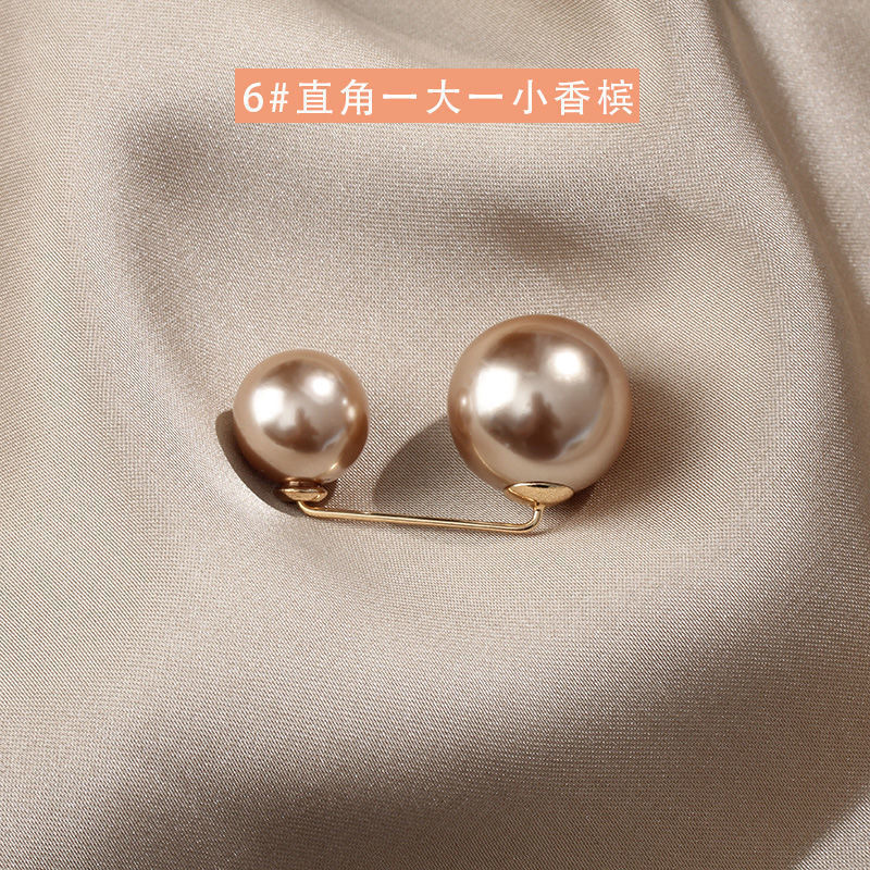 A must-have for reducing waistlines: brooches, clothes, skirts, waist-cinching pins, pants, anti-exposure buttons, pearl cardigans, pins, and accessories details Picture
