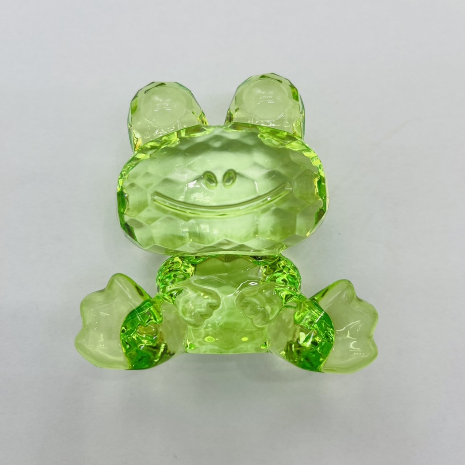 亚克力青蛙水晶玩具