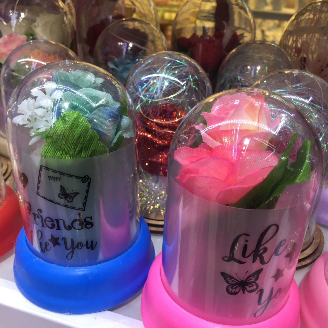 工艺品摆件玫瑰花摆件送礼玫瑰花情人节礼物礼盒