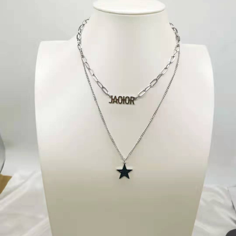 Alphabet fashion necklace