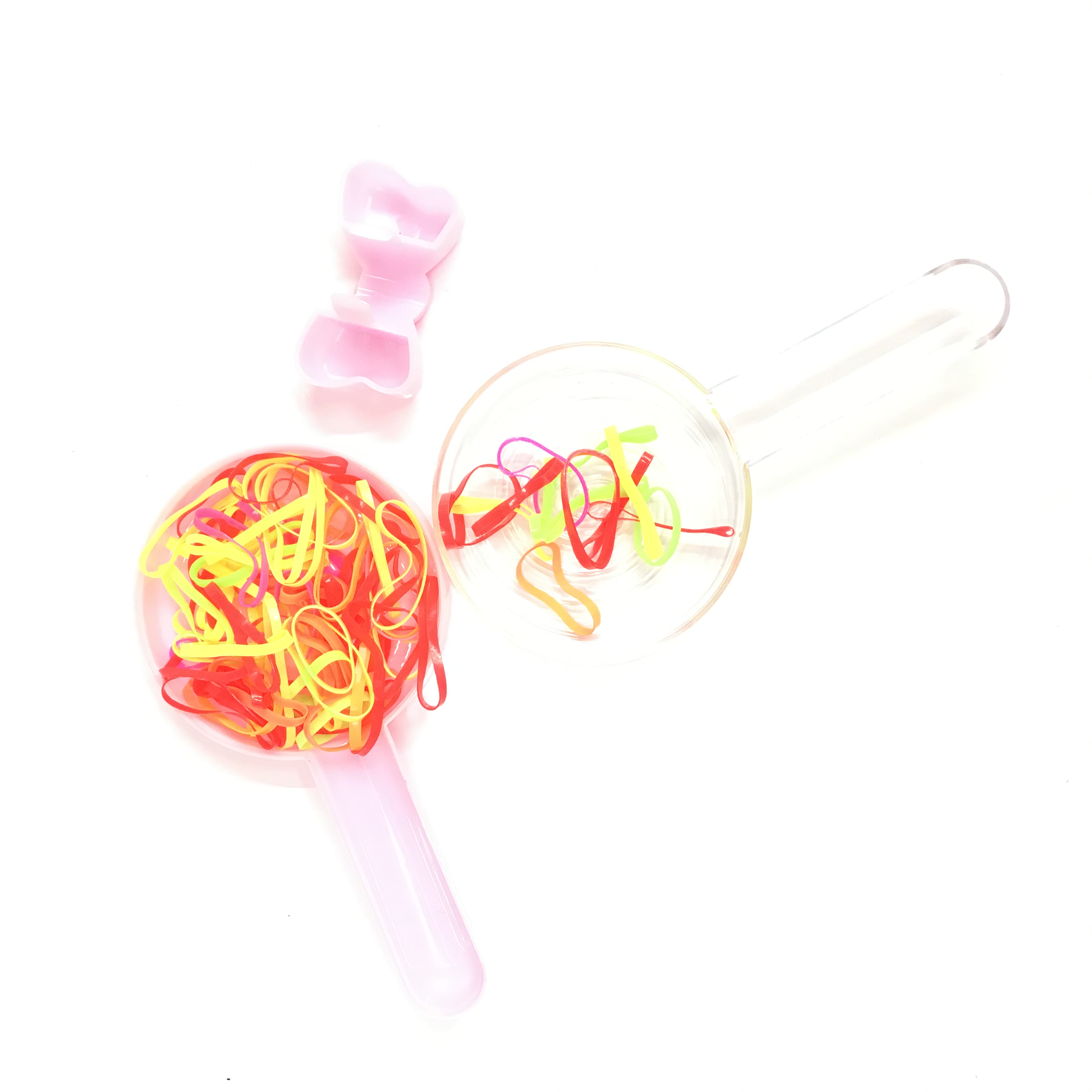 棒棒糖🍭儿童皮筋日本皮筋韩国皮筋白底实物图