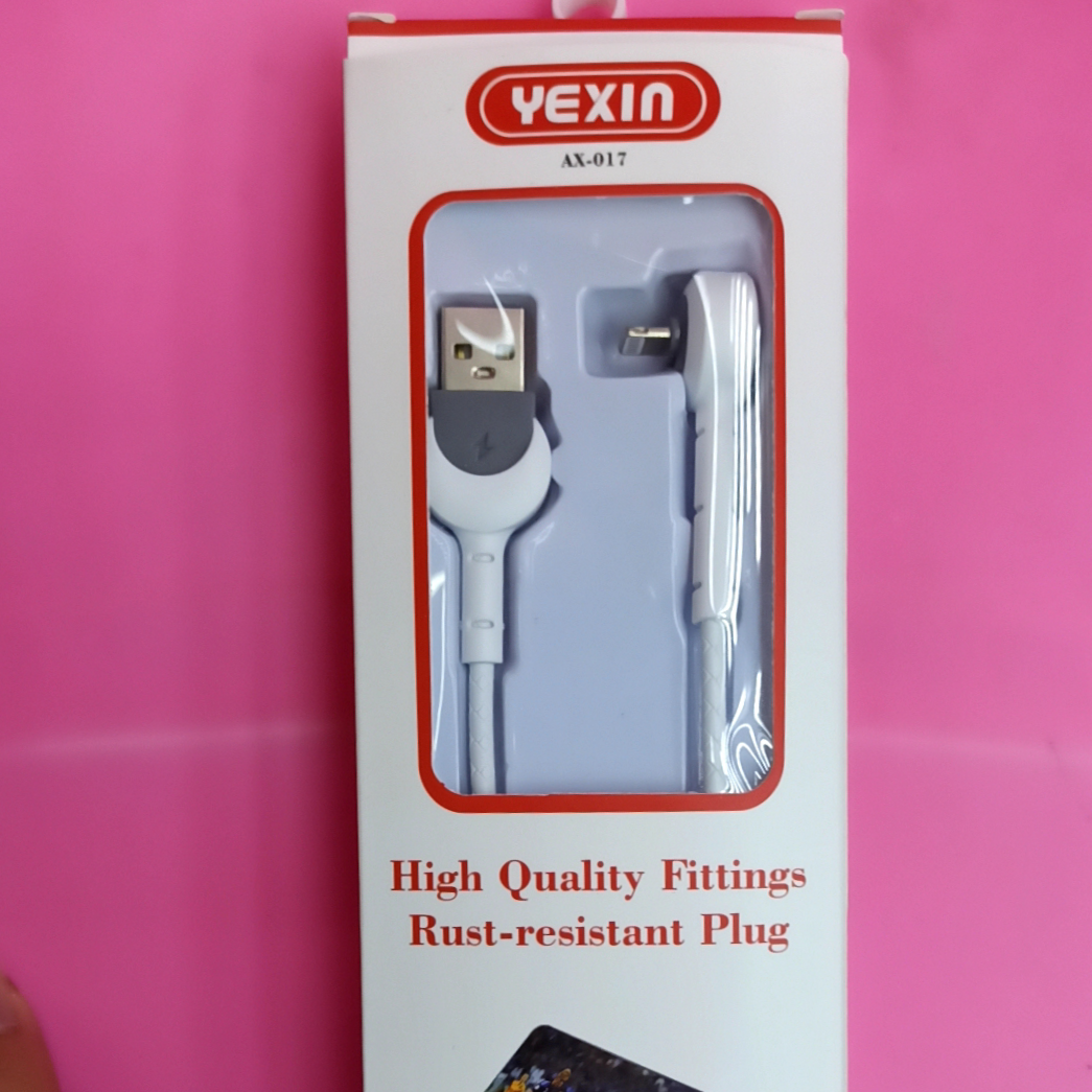 AX-017 Apple Stand data cable Flash charge Huawei mobile phone charging cable