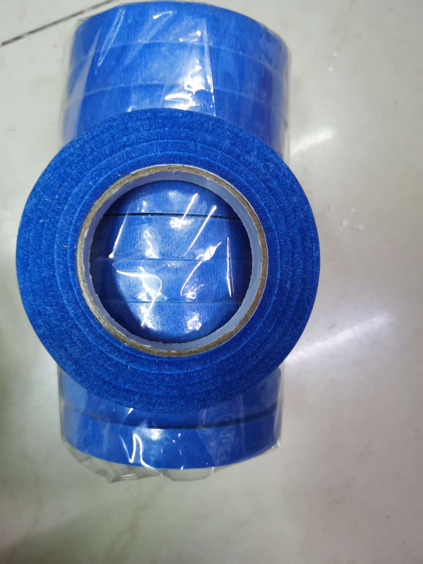 Blue tape detail image 1