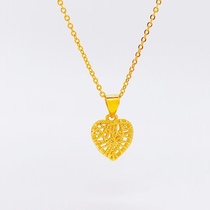 A net of love, hollow love pendant