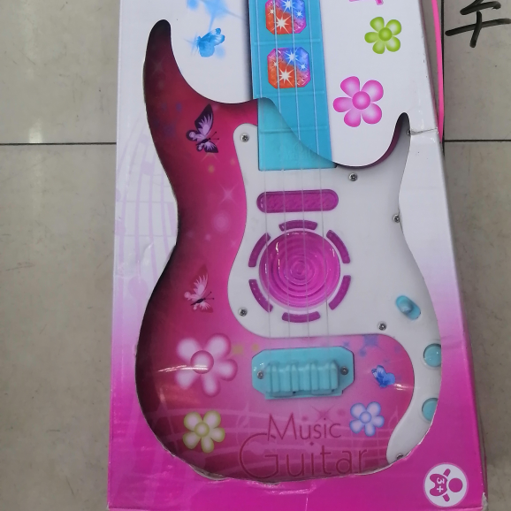 909B盒装多音乐儿童多趣味可爱少女心吉他