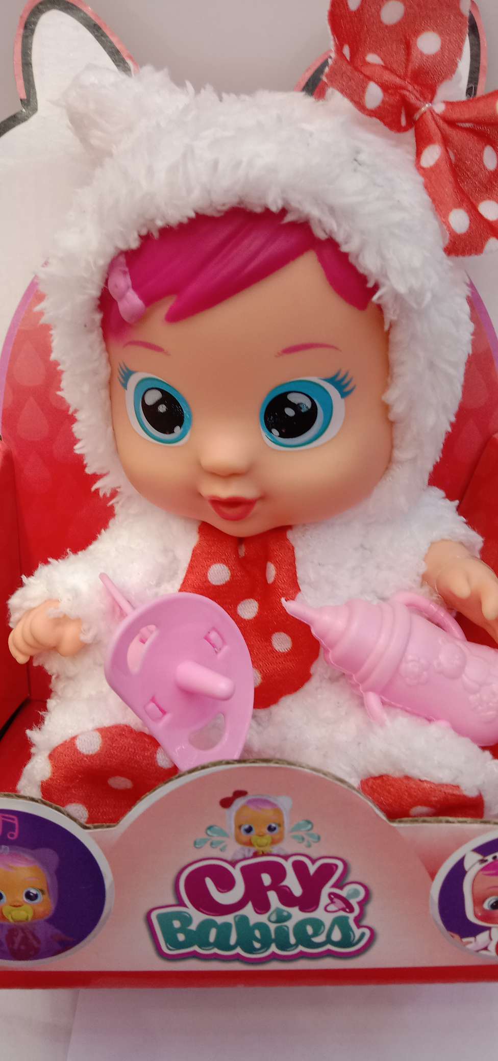 9-inch girl version vinyl crying doll Specification image