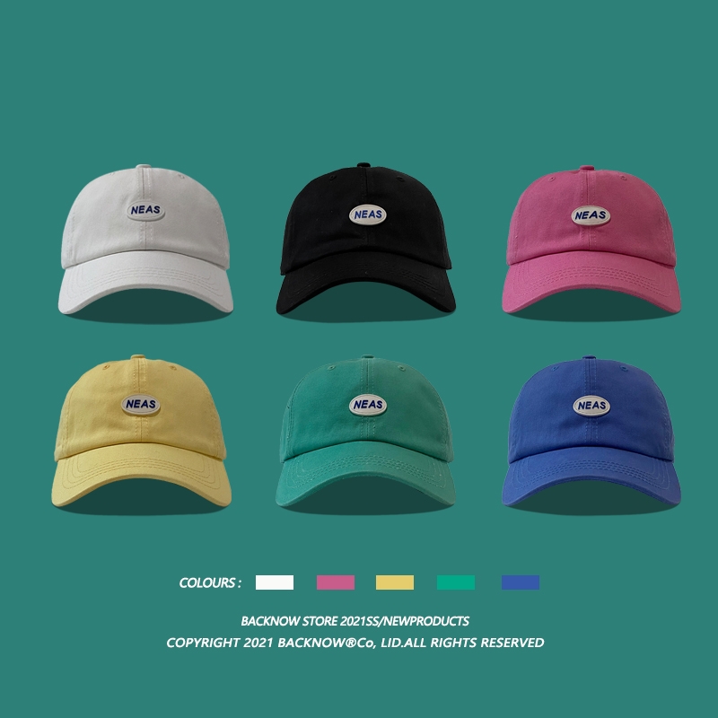 BACKNOW潮牌春夏新款男女棒球帽休闲简约chic鸭舌帽百搭遮阳帽子026产品图