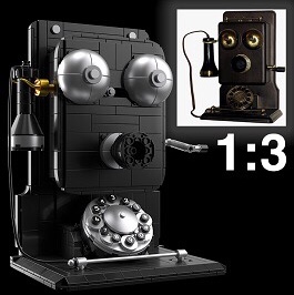 92043  复古电话机