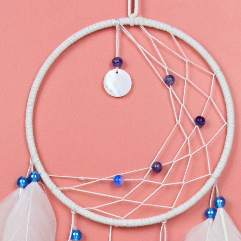 Factory direct sales of moon dreamcatcher nets, wind chimes, bedroom bedside ornaments, handcrafted creative Valentine's Day gifts Application Scenario