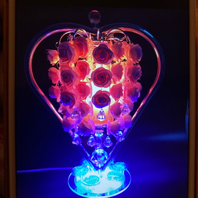 Aroma lamp 2534 Plug-in essential oil lamp, simple and modern wedding room, romantic aroma lamp, bedroom table lamp, Crystal bedside lamp, European style 1