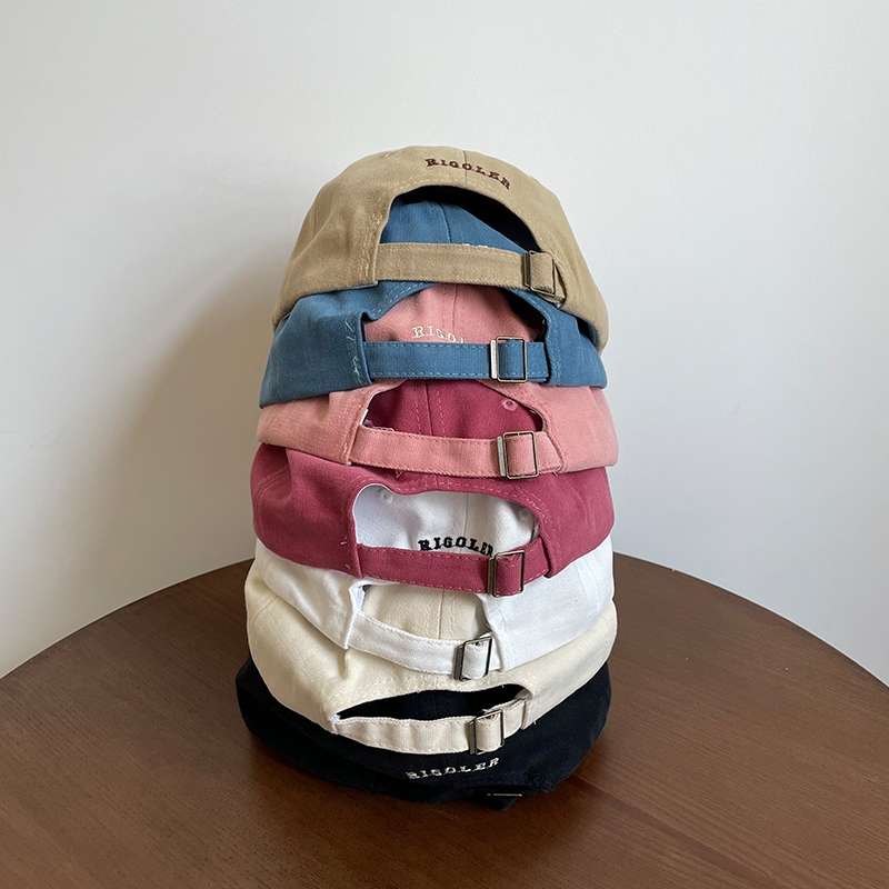 BACKNOW字母R刺绣棒球帽男女夏遮阳防晒日系鸭舌帽子休闲百搭韩版011产品图