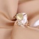 （圣·纳黛丽）微镶钻猫眼石转动戒指💍，时尚网红气质高雅简约产品图